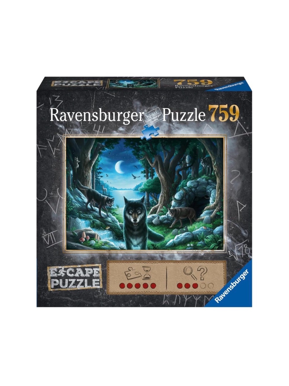 Ravensburger The Curse of The Wolves 759 Piece Jigsaw Puzzle